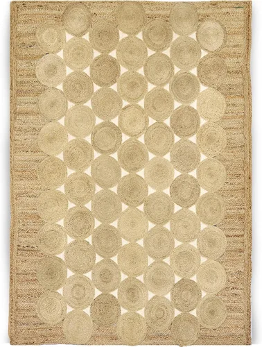 Miniatura 14 de Collection - Alfombra de pasillo de yute natural de 3 x 10 pies, para corredor de cocina, pasillo, interior, beige hueso, NR-04-3x10 pies Beige
