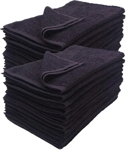 Miniatura 5 de SIMPLI-Magic Toallas de mano de algodón de 16 x 27 pulgadas (paquete de 12) – Toallas suaves para baño, cocina, salón y gimnasio (beige)
