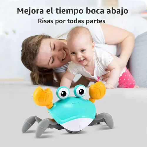 Miniatura 4 de Control Future Cangrejo de Arrastre Juguetes para Bebés - Juguetes para Tiempo de Barriga de Bebés 3 4 5 6 7 8 9 10 11 12 Bebés Niños 3-6 6-12