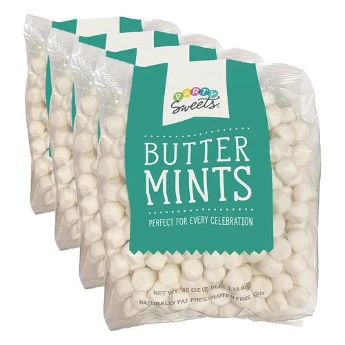 Miniatura 17 de Party Sweets Mentas pastel surtidas, 2.75 libras, aprox. 350 piezas de Hospitality Mints Colores pastel surtidos