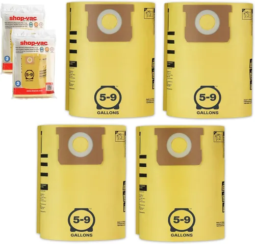 Miniatura 10 de Shop-Vac 90662 Bolsa de filtro desechable de 10-14 galones, paquete de 6