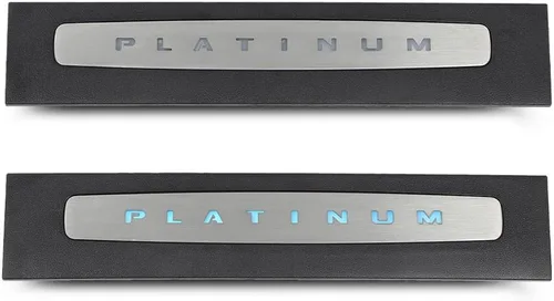 Miniatura 10 de Placas de umbral de puerta PIT66, par con herrajes, compatibles con camiones Chevy GMC C10 C20 C30 K10 K20 K30 1967 1968 1969 1970 1971 1972, 28864