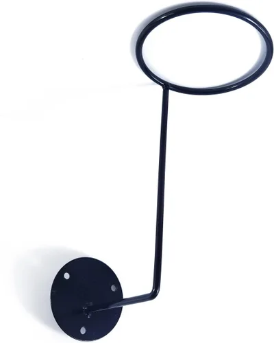 Miniatura 5 de TIHOOD Soporte para casco, gancho de pared para abrigos, sombreros, gorras, accesorios de motocicleta (negro)