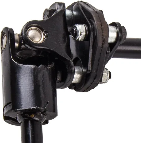 Miniatura 6 de maXpeedingrods 91174749 Columna de eje de dirección inferior intermedia con acoplador universal de junta en U de trapo para Chevy Tracker S10