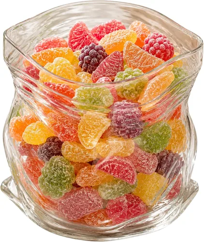 Miniatura 5 de Restaurantware Tazón de Vidrio Transparente de 8 oz Borde Ondulado Tazón de Bolsa Sin Cremallera Plato de Servir Creativo Apto para Lavavajillas