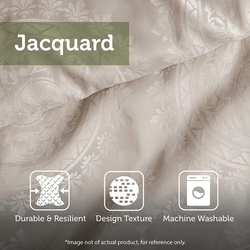Miniatura 7 de Madison Park Essentials Delaney - 24 piezas para habitación, jacquard satinado, para todas las estaciones, tamaño California King