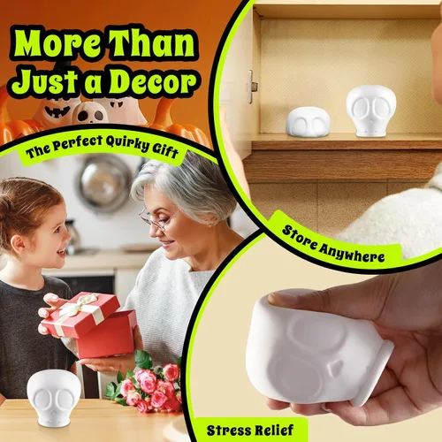 Miniatura 6 de Separador de yema de huevo de esqueleto, separador de huevos de silicona para huevos crudos, accesorios de cocina lindos, accesorios de cocina