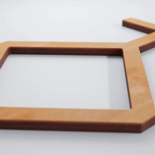 Miniatura 4 de Ekena Millwork WALW08X08X0375CAMAL Cameron Paneles de pared decorativos de 3/8 pulgadas en T, 12 1/4 pulgadas de ancho x 7 pulgadas de alto, aliso