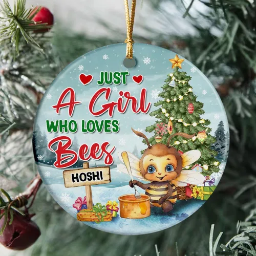 Miniatura 7 de Regalos para amantes de las mascotas, adorno de Navidad personalizado, árbol de Navidad de mapache, regalos para niñas y niños, adorno de mapache