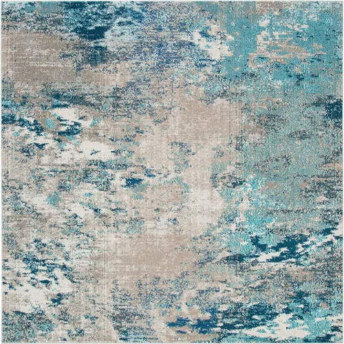 Miniatura 42 de SAFAVIEH Madison Collection - Alfombra de pasillo de 2 pies 2 pulgadas x 6 pies, beige y gris, no desprende pelusa y de fácil cuidado