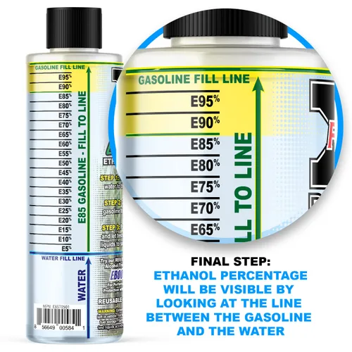 Miniatura 4 de REV X Probador de gasolina E85T0501 E85 - Kit de prueba de etanol fácil de usar
