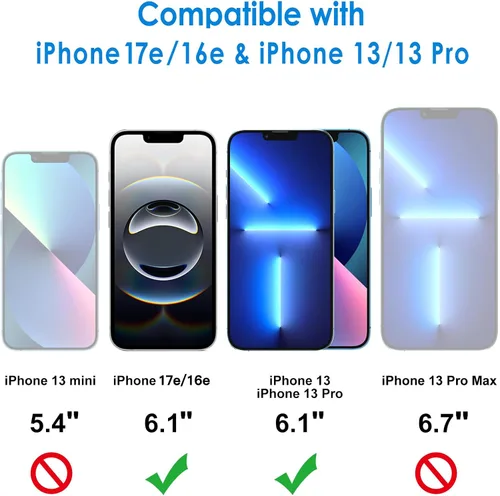 Miniatura 3 de JETech - Protector de pantalla para iPhone SE 3/2 (Edición 2022/2020), iPhone 8/7/6s/6, 4.7 pulgadas, película de vidrio templado con herramienta