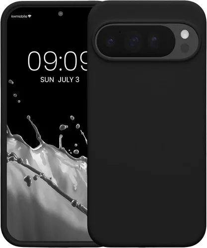Miniatura 320 de kwmobile Funda Compatible con Google Pixel 6 Pro - Funda de teléfono de silicona TPU con acabado suave - Azul Arrecife