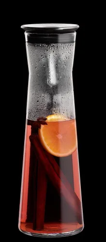 Miniatura 4 de Simax - Decantador para agua INDIS 1.1L jugo de vino, klid de metal, talla única, transparente