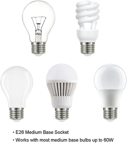 Miniatura 7 de XiNBEi Lighting Lámpara de techo semiempotrada con 1 luz, luz de techo semiempotrada, acabado negro mate para sala de estar y comedor XB-SF1211-MBK
