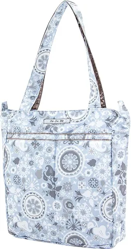 Miniatura 2 de JuJuBe Limited Edition Be Light Everyday Lightweight Zippered Tote Bag Midnight Posy