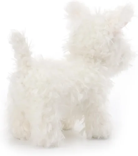 Miniatura 4 de Apricot Lamb Encantadores animales de peluche West Highland para niños, suaves y lindos juguetes de peluche para bebé niña y niño, 7.9 pulgadas