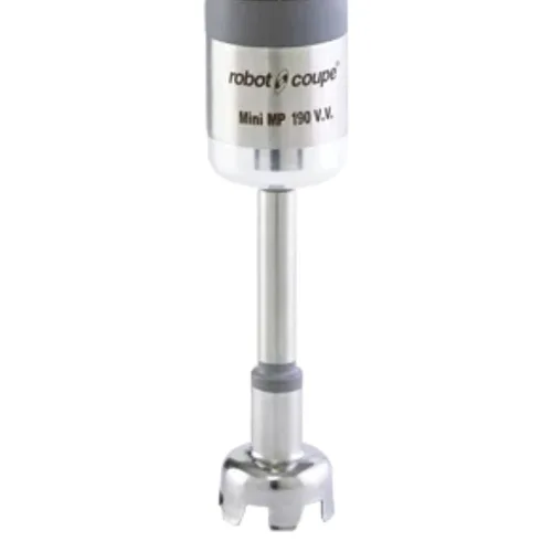 Miniatura 6 de Robot Coupe MMP190COMBI - Mini mezclador de inmersión de velocidad variable con brazo/eje de 8 pulgadas y batidor de 7 pulgadas, 120 voltios, gris