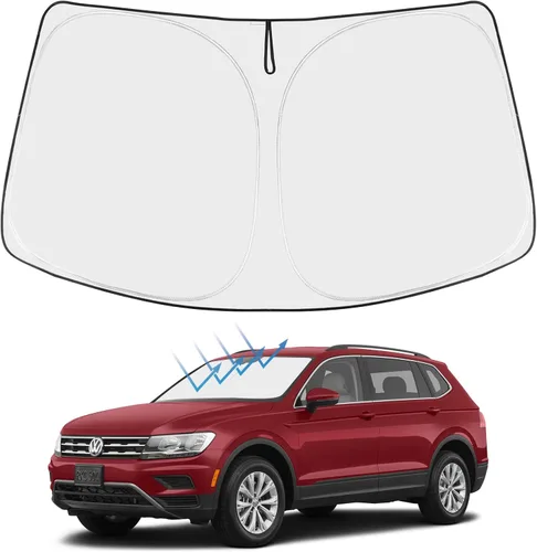 Miniatura 241 de Proadsy Parasol para parabrisas actualizado 2025, ajuste personalizado Dodge RAM 1500 2Dr 2019-2024 2025, 4 capas, plegable, protector de parasol