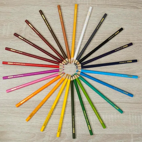 Miniatura 6 de Lápiz de 24 colores BAZIC