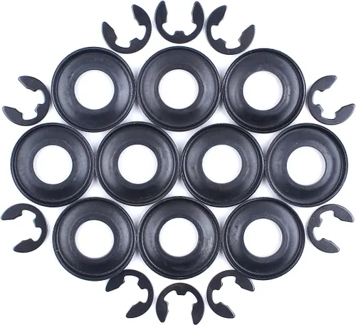 Miniatura 3 de Juego de 10 arandelas de embrague E-Clip para motosierra Husqvarna 362 365 371 372 385 390 570 575 576 XP motosierra #503 75 24-01/503 27 21-01