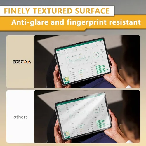 Miniatura 8 de ZOEGAA Pantalla de privacidad para iPad Pro de 11 pulgadas (chip M4 2024), protector de pantalla extraíble y reutilizable para iPad Pro de 11