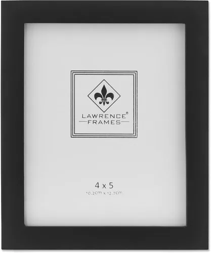 Miniatura 103 de Lawrence Frames Marco de fotos de madera negra, colección Gallery, 2 x 3 pulgadas, negro