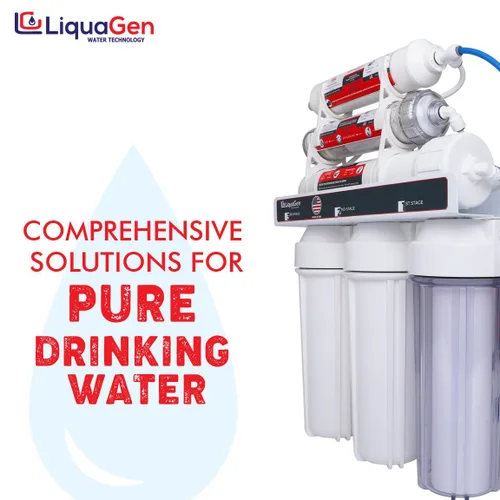 Miniatura 2 de LiquaGen - Sistema de ósmosis inversa de agua potable residencial debajo del fregadero (75 GPD) con filtro mineral antioxidante pH para agua