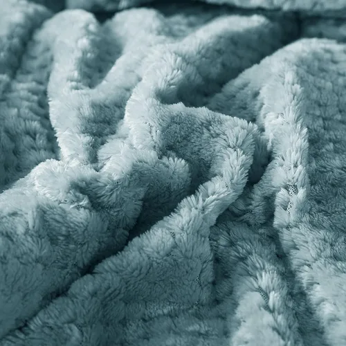Miniatura 5 de KASENTEX Edredón de felpa sherpa de lujo súper ultrasuave, tamaño Queen, ropa de cama acogedora y reversible de piel sintética, lavable a máquina