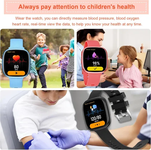 Miniatura 3 de LogHog Reloj deportivo digital para adolescentes de 5 a 16 años, rastreador de actividad con reloj despertador, monitor de sueño, clima
