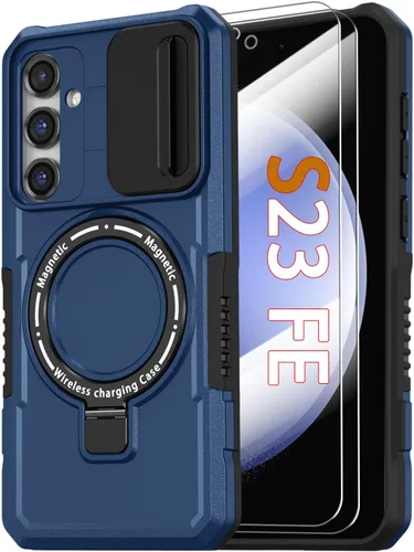 Miniatura 26 de Funda magnética para Samsung Galaxy Note 20 Ultra con soporte de anillo [con protector de pantalla] [Compatible con carga inalámbrica MagSafe] Funda