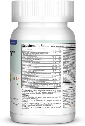 Miniatura 2 de Multivitamínico 50 Plus – Multivitamínico diario de más de 50 con vitamina B12, A, D, C, zinc, magnesio y más – Energía, inmunitario y apoyo