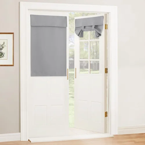 Miniatura 90 de RYB HOME 2 Paneles Cubierta de Ventana de Puerta de Aula, Persianas Opacas para Ventanas y Puertas de Aula Cubierta Persianas de Confinamiento