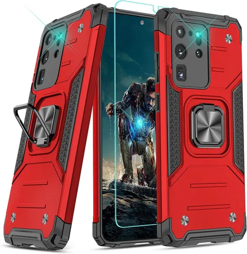 Miniatura 71 de YmhxcY Funda para Galaxy Note 8, funda para Galaxy Note 8 con protector de pantalla curvado 3D, fundas de grado armadura con soporte giratorio