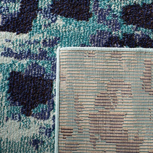 Miniatura 35 de SAFAVIEH colección Monaco MNC225E - Alfombra boho chic con diseño abstracto de acuarela, no suelta pelusa, para sala, habitación, comedor, oficina