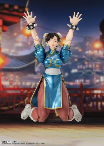 Miniatura 9 de TAMASHII NATIONS - Street Fighter - Chun-Li - Outfit 2 (Classic Outfit), Figura de acción de Bandai Spirits S.H.Figuarts