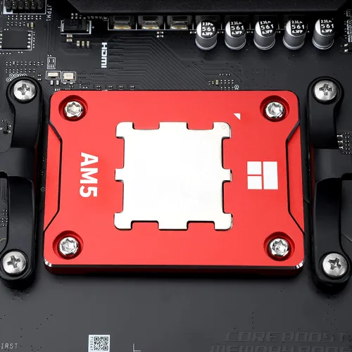 Miniatura 5 de Thermalright Marco de Contacto de CPU Anti-Flexión con Hebilla para Kit de Marco Seguro AM5 Rojo