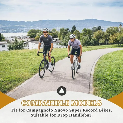 Miniatura 8 de Fundas de palanca de freno compatibles con Campagnolo Nuovo Super Record Shield Road Bike Shifter Palanca de cambio para deportes al aire libre