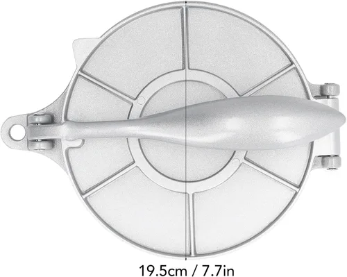 Miniatura 3 de Prensa de tortilla, 7.7 in Tortilla Maker Prensa de Aleación de Aluminio Tortilladora Prensa de Tortilla de Harina Prensa de Tortilla Heavy Duty