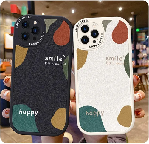 Miniatura 2 de ZEZHOU Funda compatible con iPhone 12 Pro – Bonito diseño de patrón para mujeres, hombres y niñas, a la moda, suave piel de cordero flexible