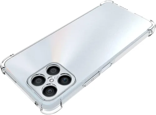 Miniatura 4 de USTIYA Caso para Honor X8 Clear TPU Cuatro Esquinas Cubierta Protectora Transparente Suave Funda