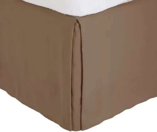 Miniatura 7 de Fancy Collection Falda de Cama de Fácil Cuidado de Microfibra con Caída Sólida Nueva (Rosa Intenso, Individual)