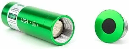 Miniatura 4 de Calidad premium, láser rojo/verde, mira de diámetro del cartucho de barril de calibre 12, visor para escopetas de 12ga con botón