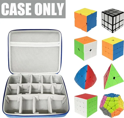Miniatura 2 de Speed Cube - Funda rígida de EVA compatible con Shashibo/para Rubik/para Jurnwey/para Roxenda Brain Teaser Fidget Toy. Soporte de viaje