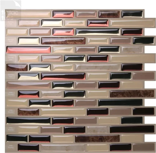 Tic Tac Tiles azulejos adhesivos para pared antihongos efecto Mare