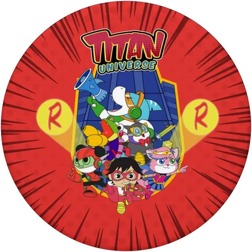 Miniatura 3 de Ryan's World Titan Universe Red Titan y Team PopSockets PopGrip intercambiable