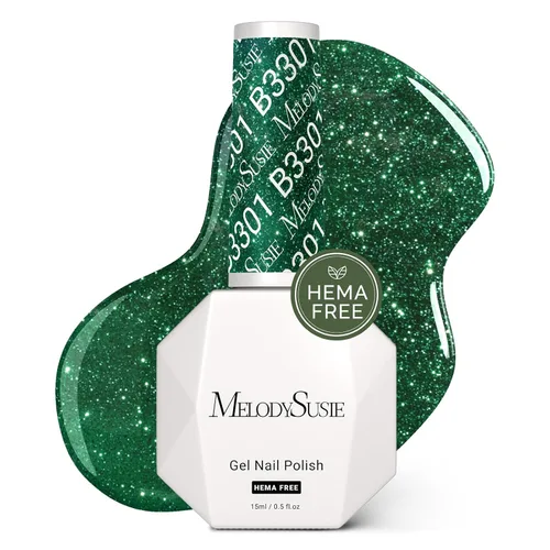 Miniatura 43 de MelodySusie Juego de 2 piezas de gel floreciente transparente y capa superior para diseño de uñas, esmalte de uñas de gel UV acuarela mármol, gel
