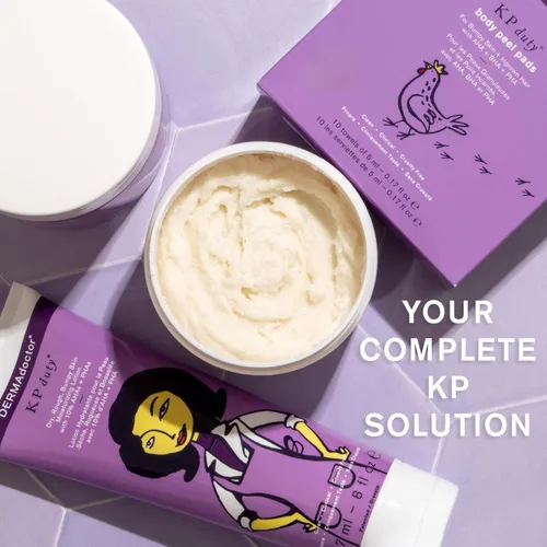 Miniatura 7 de DERMAdoctor KP - Kit de exfoliante corporal y loción para eliminar protuberancias, formulado por dermatólogos Tratamiento para la queratosis