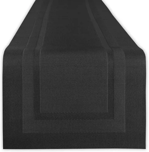 Miniatura 19 de DII PVC Tabletop Collection Woven Indoor / Outdoor - Juego de manteles individuales, 13x17.25, aguamarina, 6 piezas