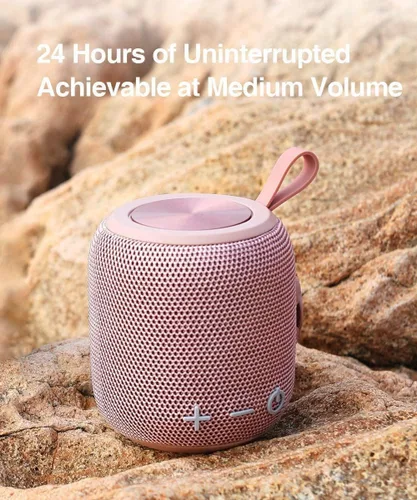 Miniatura 4 de Altavoces Bluetooth portátiles inalámbricos impermeables IPX7 Bluetooth 5.0 doble emparejamiento mini altavoz de ducha, sonido envolvente estéreo